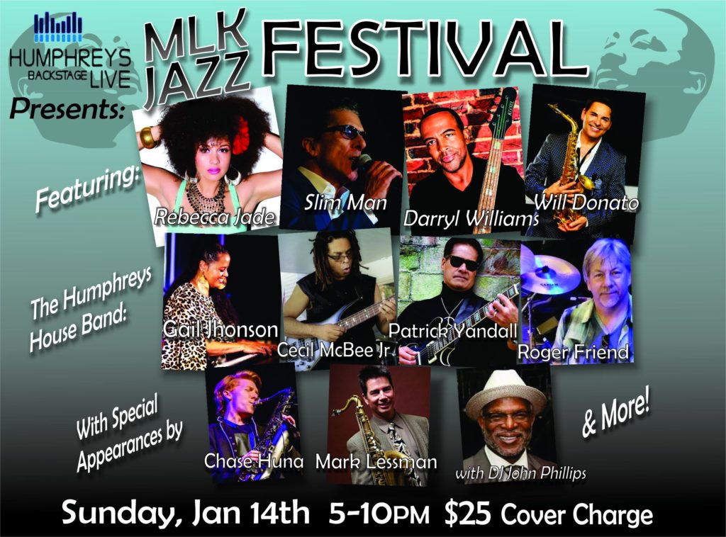 MLK Jazz Fest Humphreys Backstage Live
